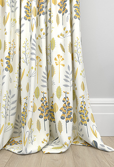 Amala, Saffron - Made to Measure Curtains